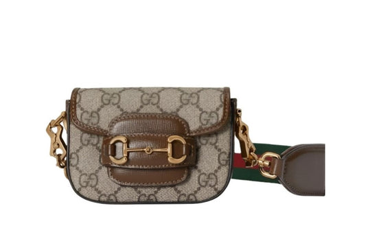 Gucci 1955 Mini Horsebit  Shoulder Crossbody Bag