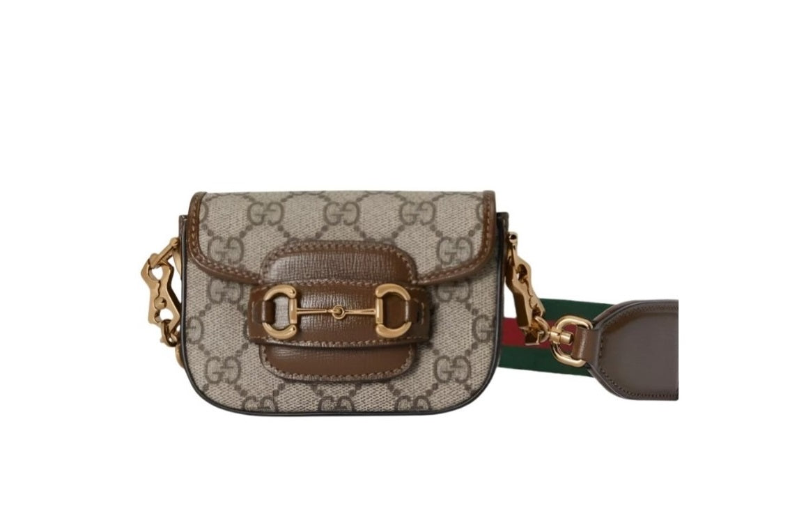 Gucci 1955 Mini Horsebit  Shoulder Crossbody Bag