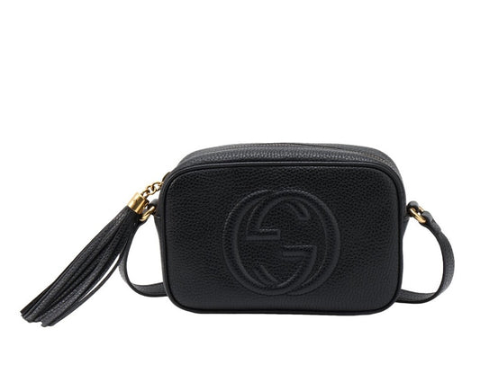 Gucci Soho Embossed Tassel Crossbody Bag