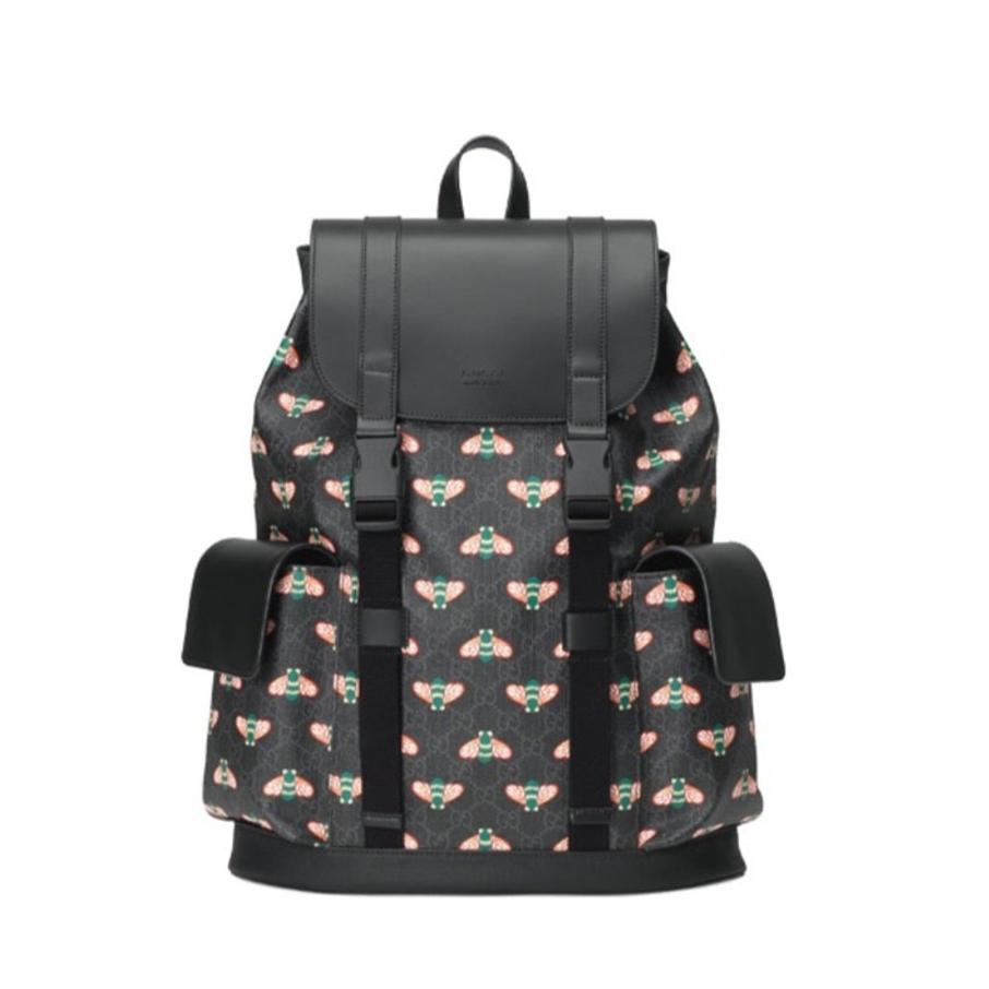 Gucci Bestiary Bee Print Backpack