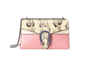 Gucci Dionysus Snake Skin Shoulder Crossbody Bag