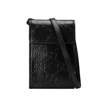 Gucci GG Embossed Mini Shoulder Crossbody Bag