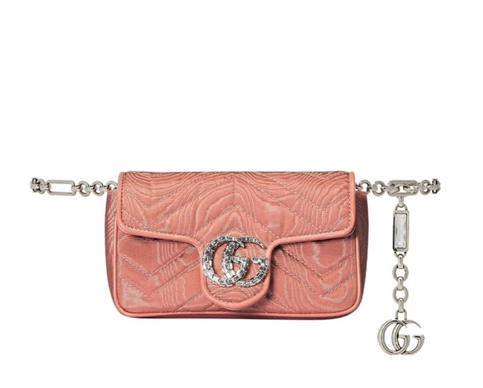 Gucci GG Marmont Supermini Shoulder Bag Waist Bag