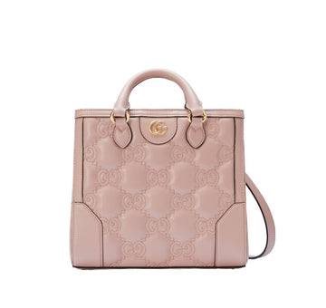 Gucci GG Matelasse Pink Tote Bag Handbag