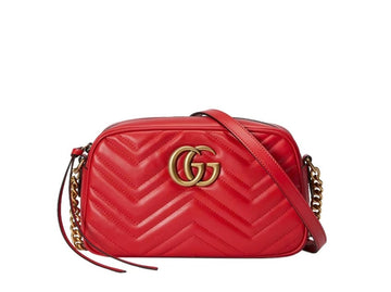 Gucci GG Marmont Red Shoulder Bag