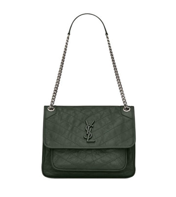 YSL Saint Laurent  Niki Leather Shoulder Bag