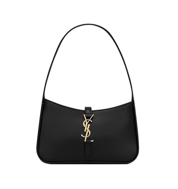 YSL Saint Laurent Hobo LE 5 À 7 Leather Handbag Shoulder Bag