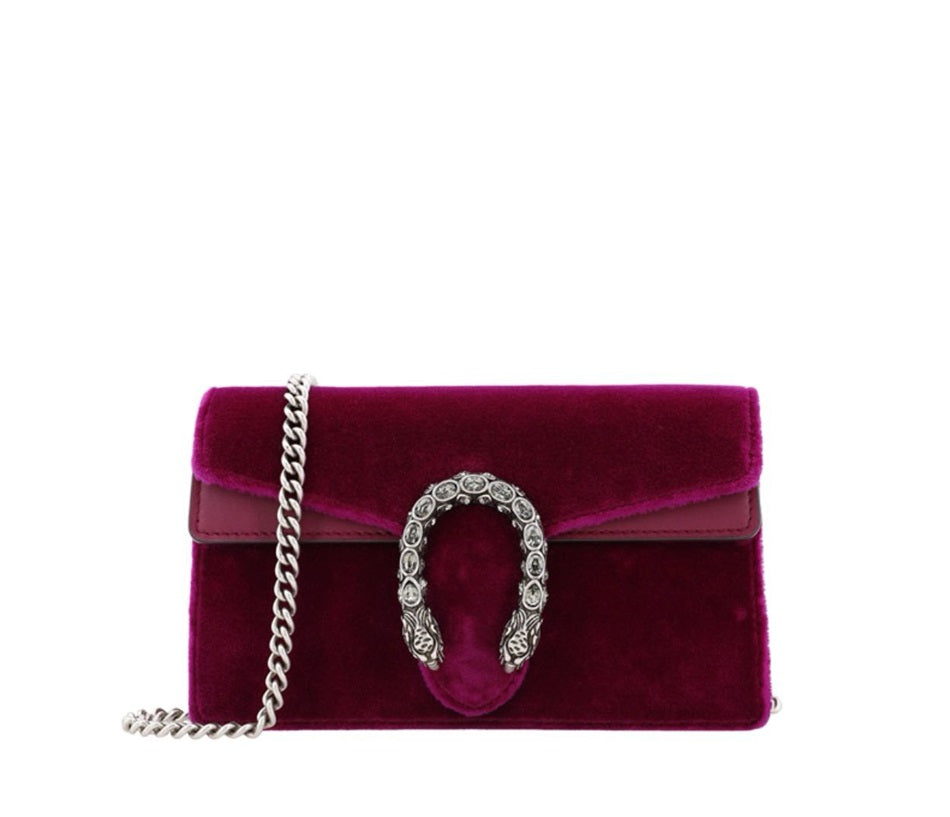 Gucci Velvet Dionysus Mini Chain Bag Shoulder Bag