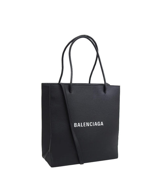 Balenciaga Black Leather Tote Bag Shoulder Bag