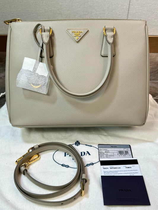 Prada Galleria Saffiano Tote leather Bag Medium Size