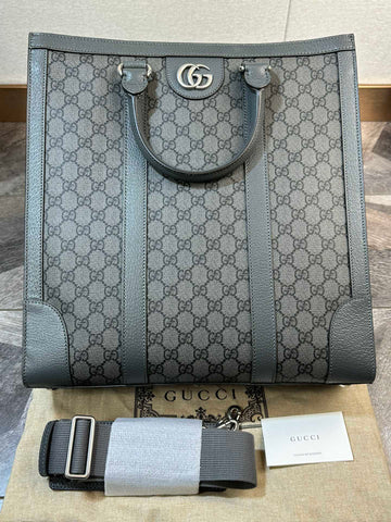 Gucci Ophidia Supreme Grey Tote Bag Shoulder Bag