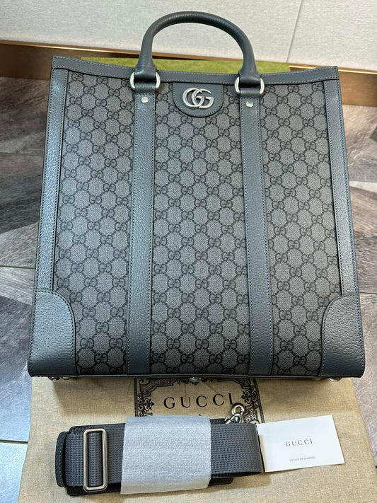 Gucci Ophidia Supreme Grey Tote Bag Shoulder Bag