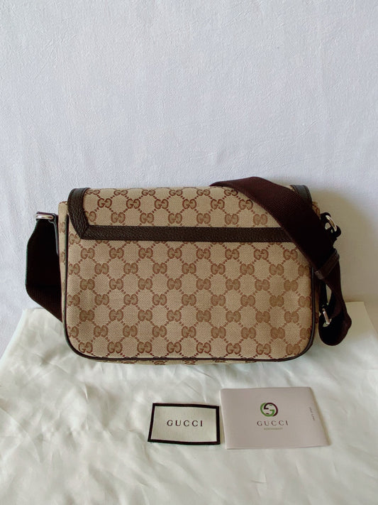 Gucci GG Supreme Messenger Bag Shoulder Crossbody Bag