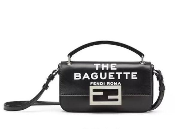 Fendi × Marc Jacobs Baguette Handbag Crossbody Bag