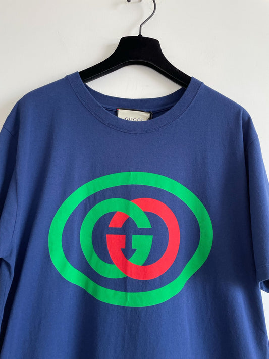 Gucci GG Logo Oversize Round Neck T-shirt