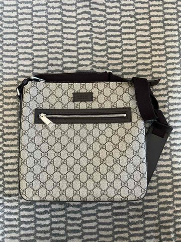 Gucci Supreme Men's Postman Bag Crossbody Bag