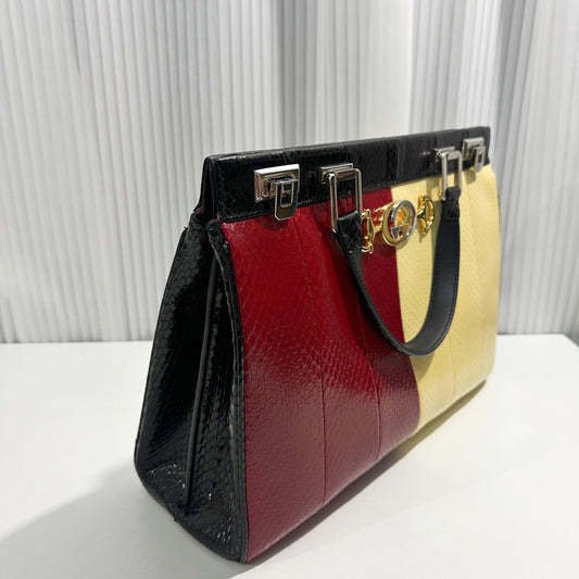 Gucci GG Zumi Buckle Colored Handbag Shoulder Bag