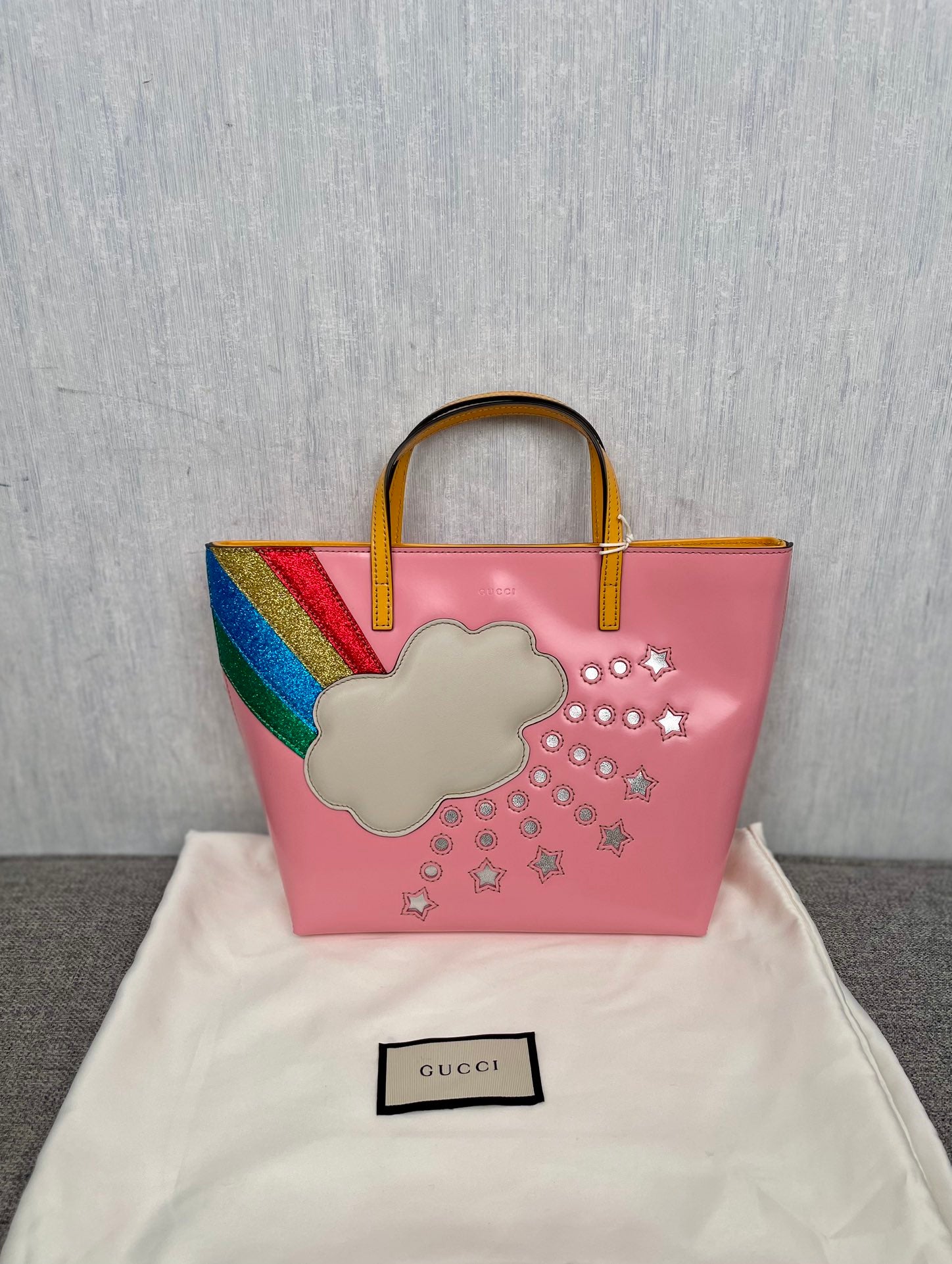 Gucci Rainbow Cloud Children's Tote Bag