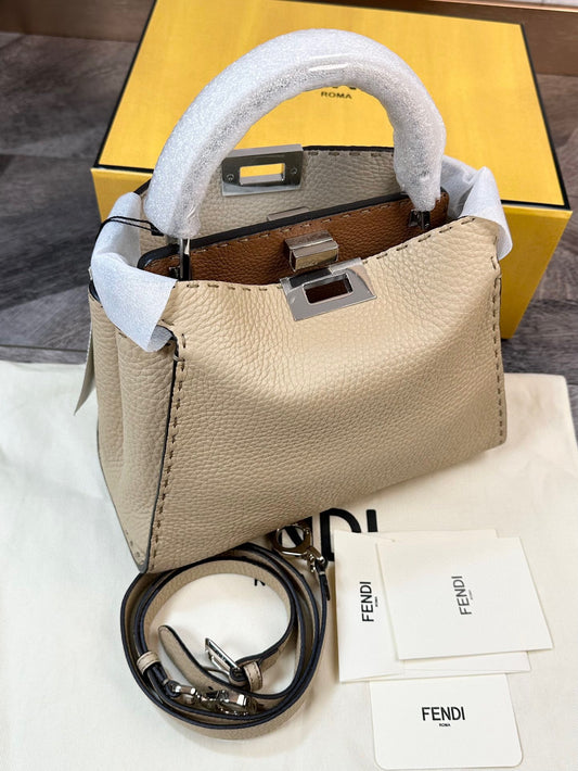 Fendi Peekaboo Essentially Handheld Shoulder Bag Crossbody Bag