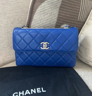 Chanel Trend CC Blue Shoulder Bag