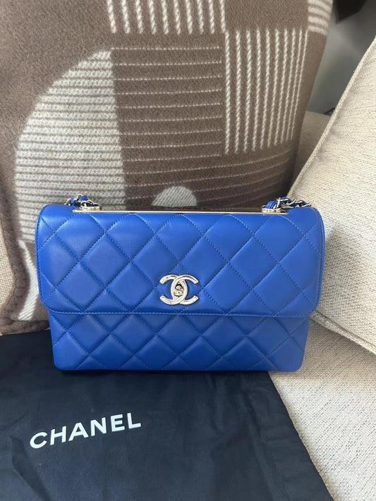 Chanel Trend CC Blue Shoulder Bag