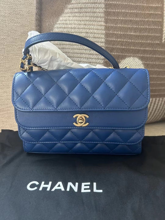 Chanel Three Layer Organ Bag Shoulder Crossbody Bag