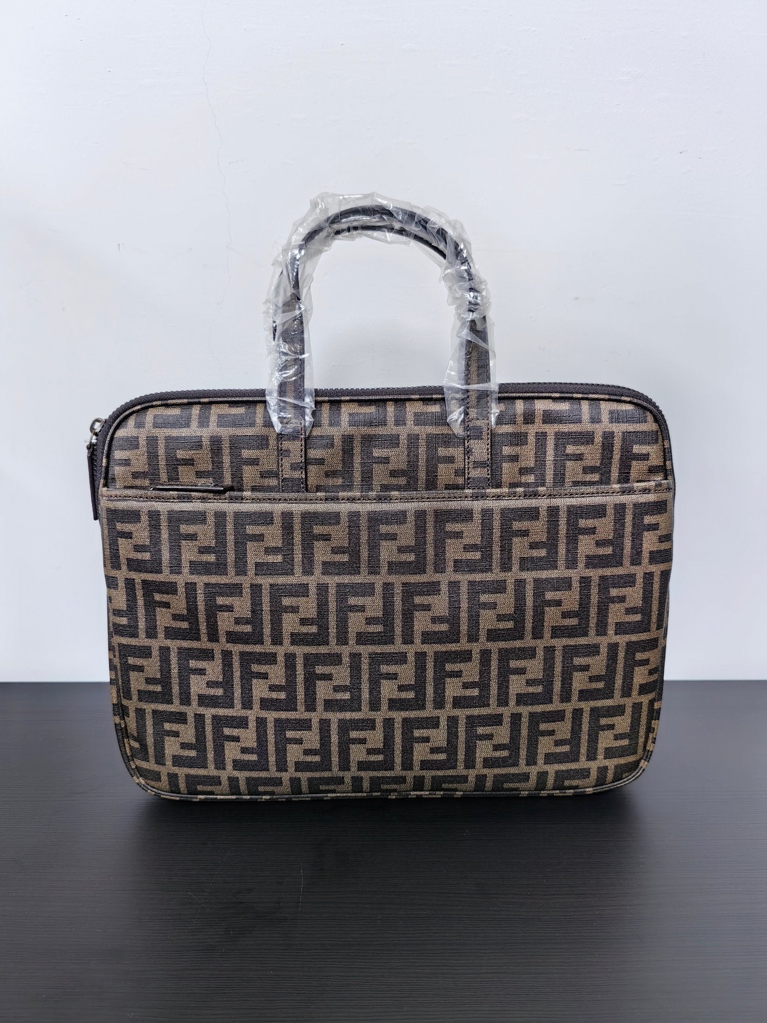 Fendi FF Briefcase Shoulder Handbag