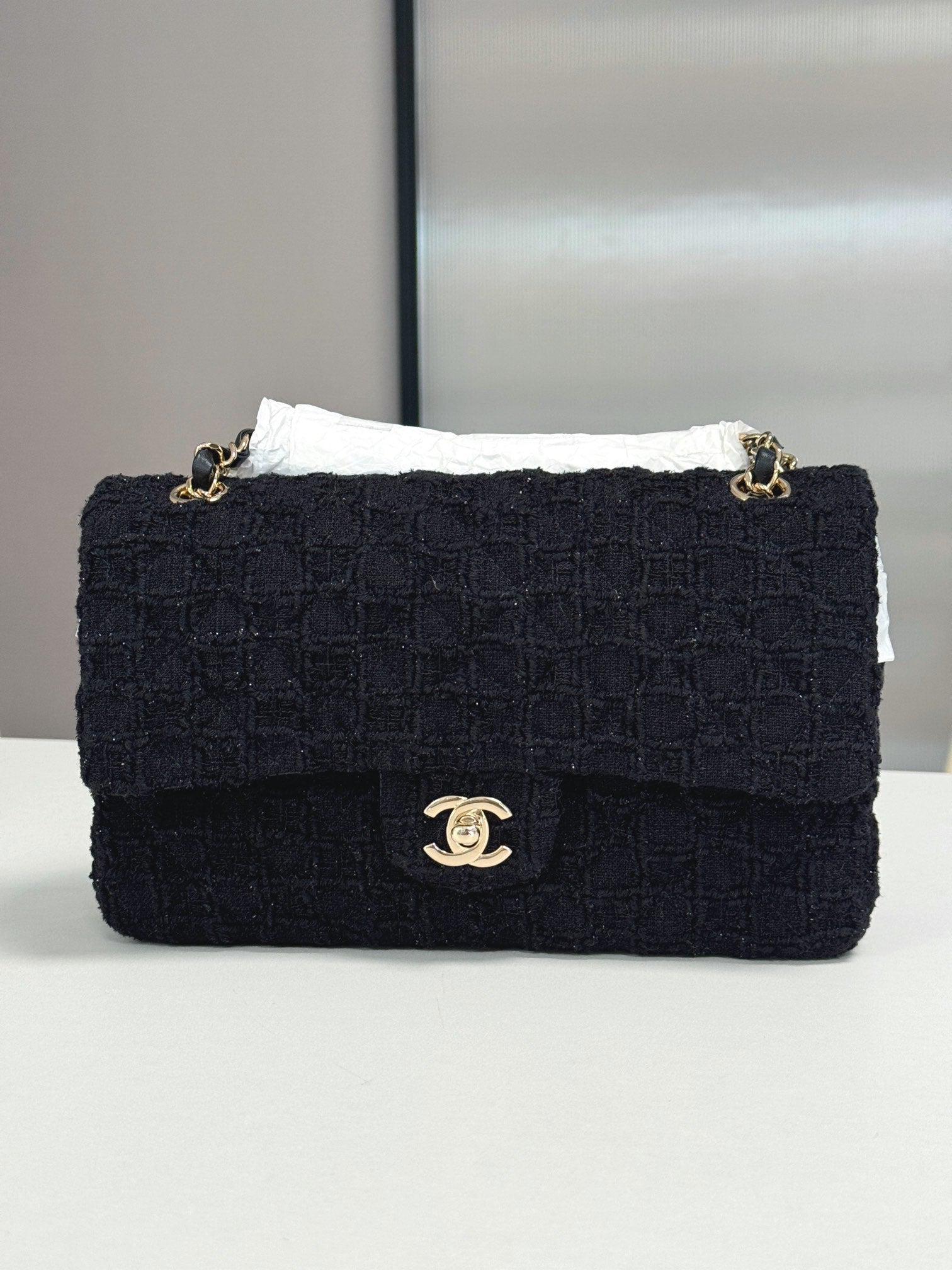 Chanel Classic Flap CF Chain Strap Shoulder Crossbody Bag