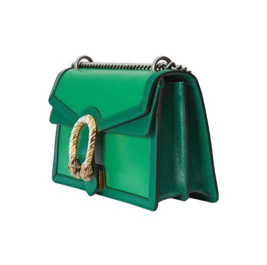 Gucci Dionysus Tiger Head Buckle Green Chain Bag Shoulder Crossbody Bag