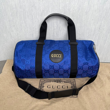 Gucci Off The Grid Blue Printed Handbag Crossbody Bag