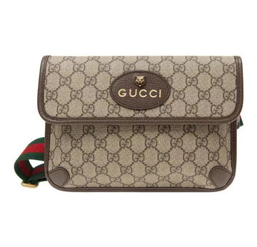 Gucci Neo Vintage Supreme Tiger Head Decorative Waist Bag Chest Bag