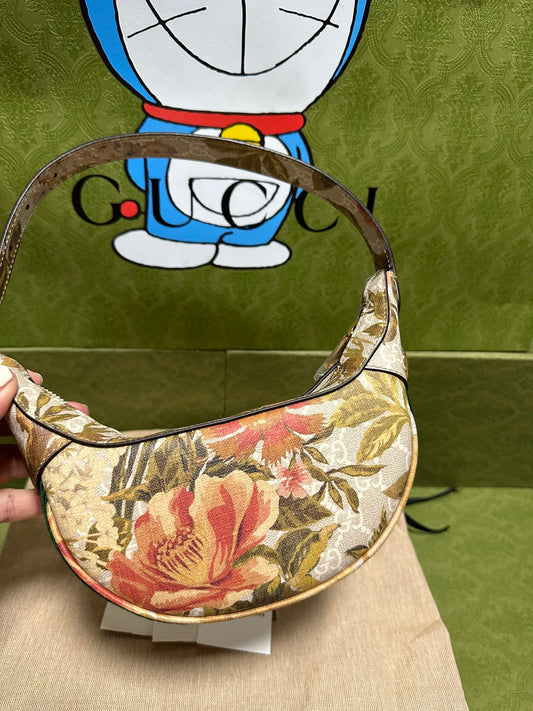 Gucci Ophidia Floral Print Underarm Bag Shoulder Handbag