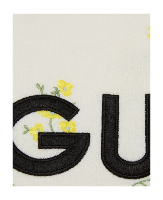 Gucci Letter Printed Embroidered Hoodie