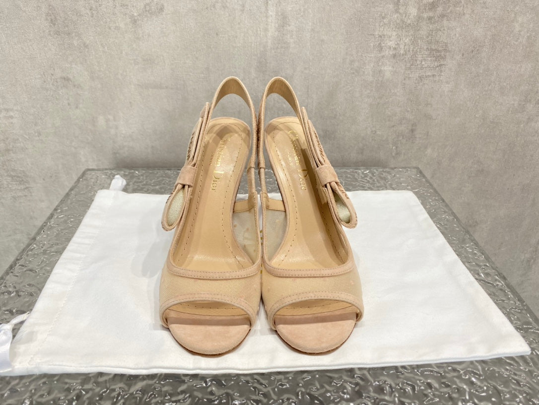 Dior J´ADIOR Mesh Pumps Pink EU35