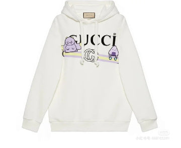 Gucci Letter Animal Print Hoodie