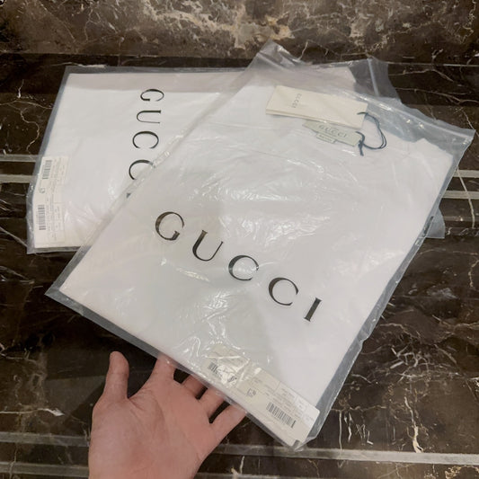 Gucci Unisex White Short Sleeved T-shirt