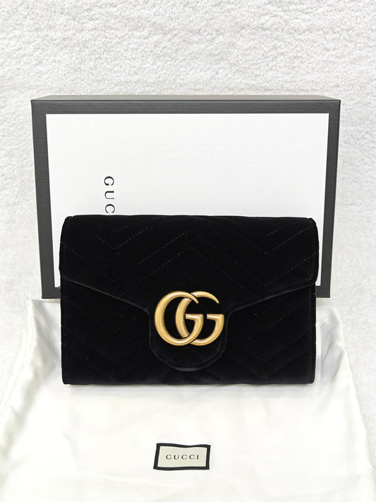 Gucci GG Marmont Velvet Bag Shoulder Crossbody Bag