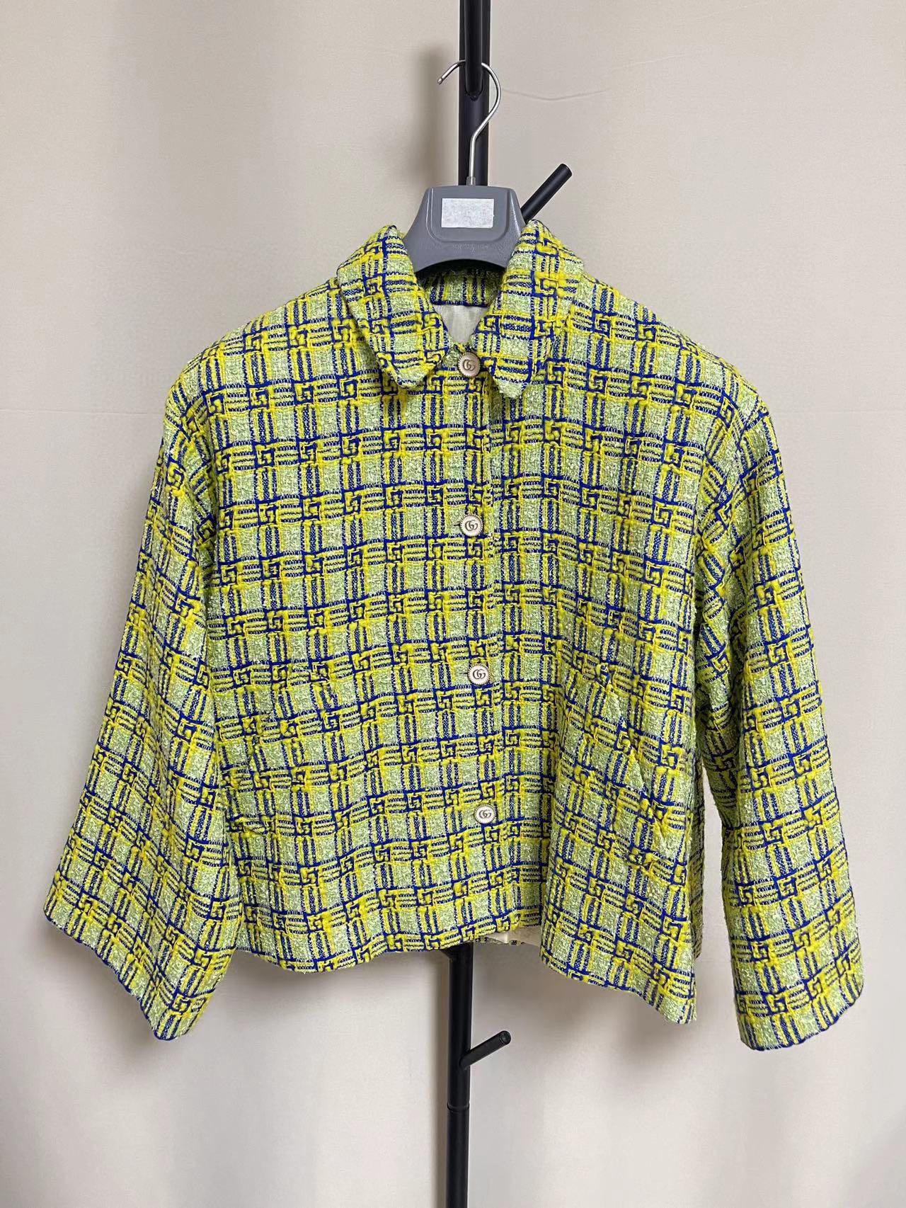 Gucci Women's Checkered Jacket