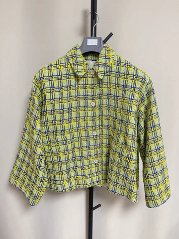 Gucci Women's Checkered Jacket