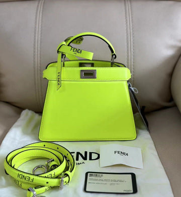 Fendi Peekaboo Iseeu Mini Shoulder Handbag