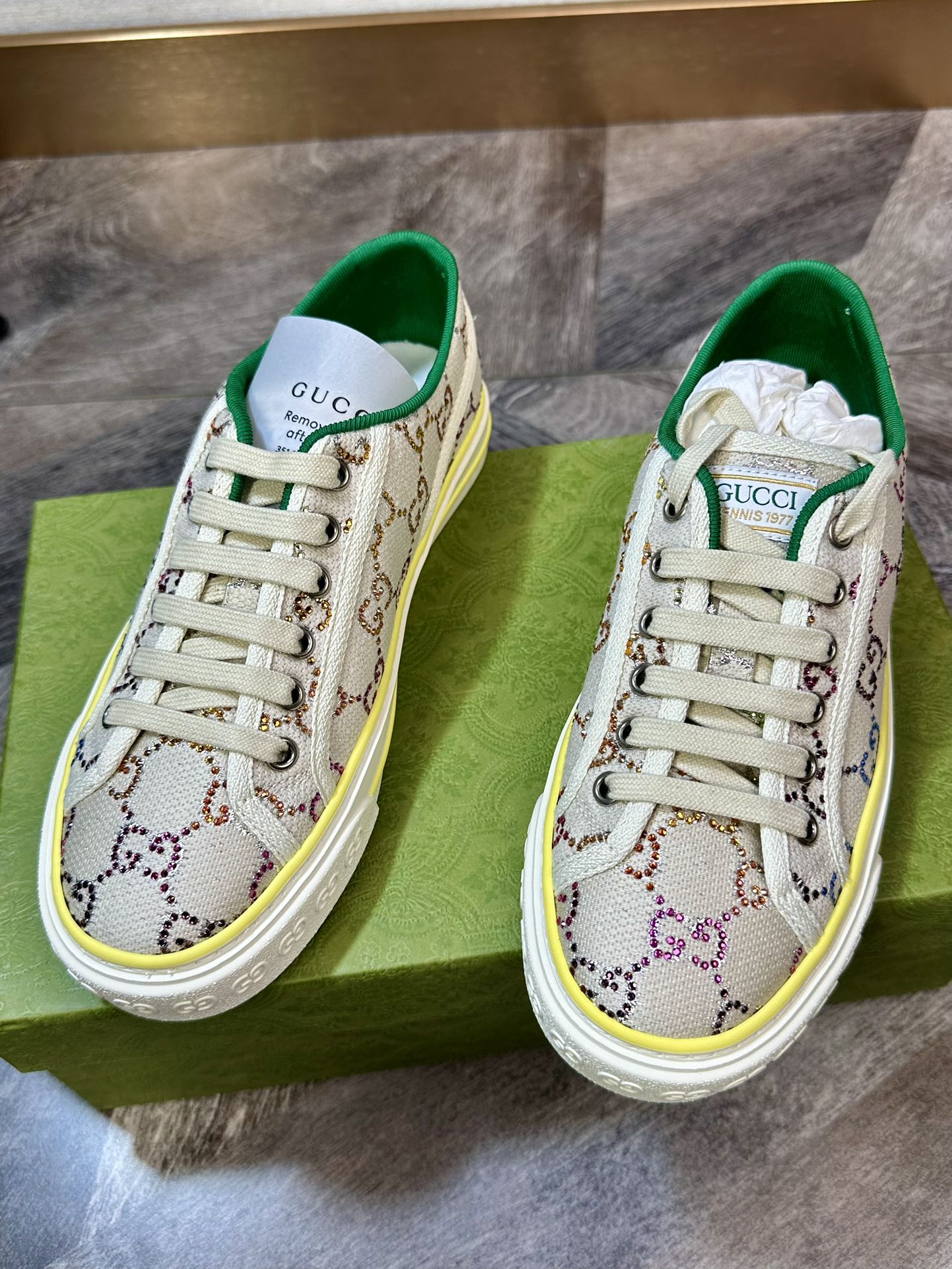 Gucci Supreme Tennis 1977 Canvas Sports Shoes