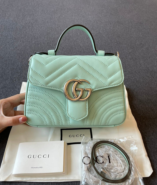 Gucci GG Marmont Mini Messenger Bag Shoulder Handbag