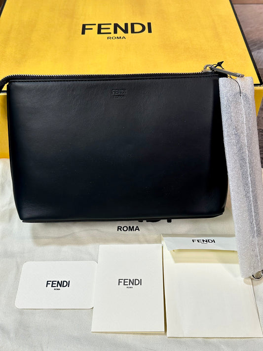 Fendi Black Monster Handbag Unisex