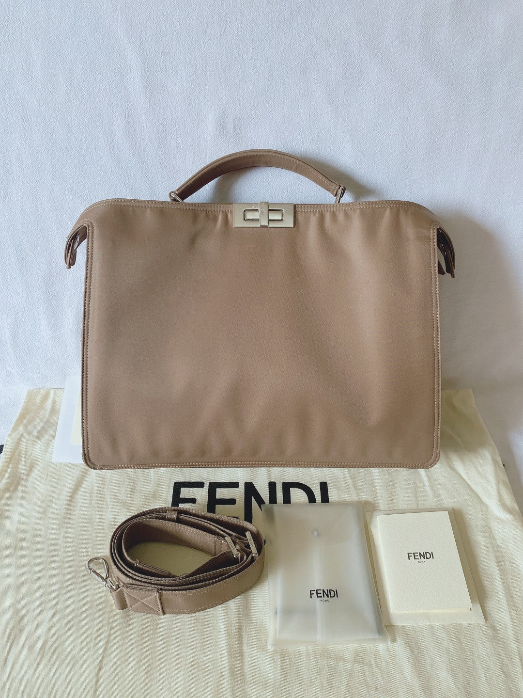 Fendi Men's Peekaboo Handbag