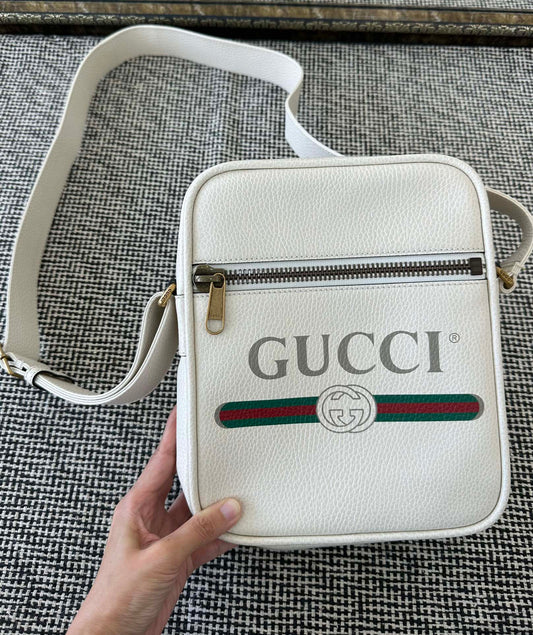 Gucci Print Logo Camera Bag Shoulder Crossbody Bag Crossbody Bag