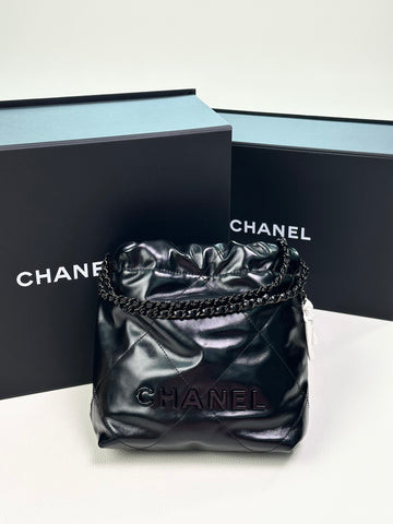 Chanel Drawstring Bucket Bag Mini Shoulder Crossbody Bag