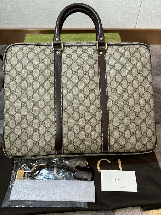 Gucci Supreme Briefcase Shoulder Handbag