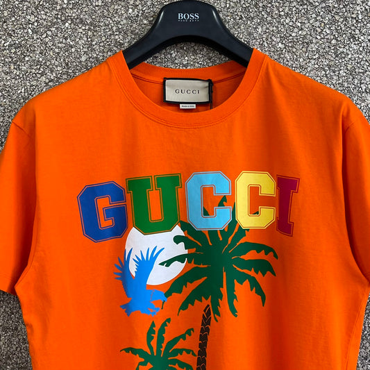 Gucci Letter Printed Short Sleeved T-shirt