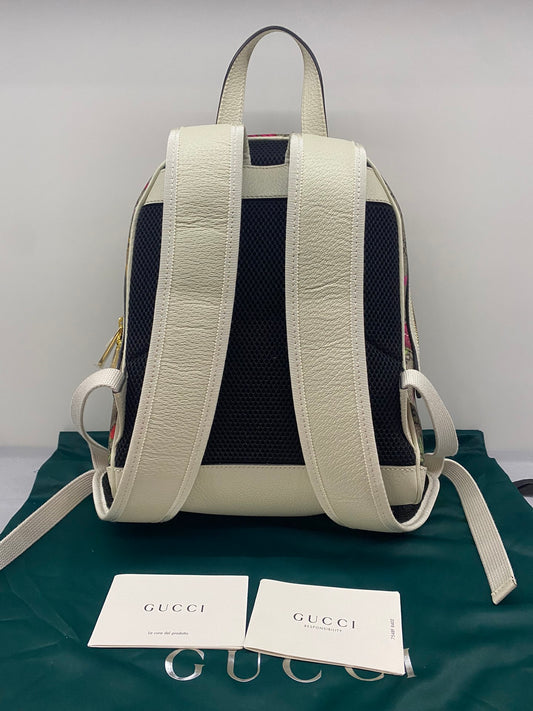 Gucci Ophidia Flora Printed Zipper Backpack