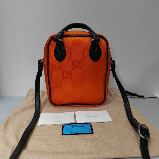 Gucci Off The Grid Orange Shoulder Crossbody Bag